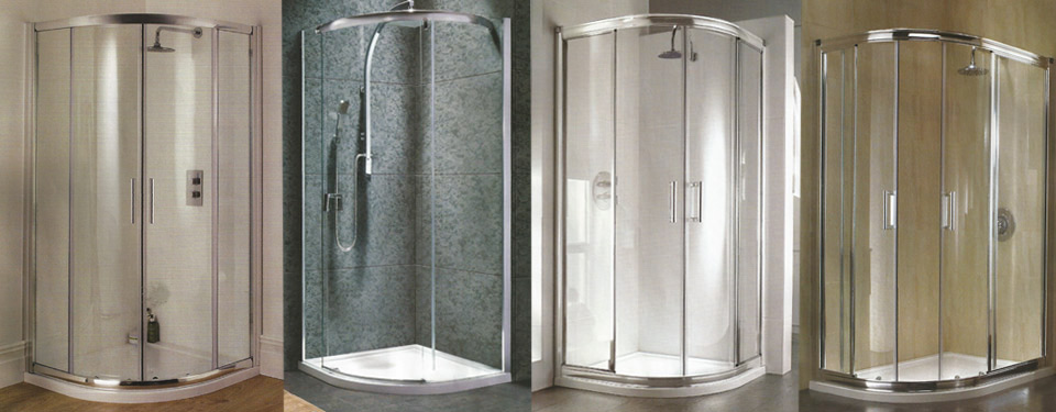 A selection of our showers
